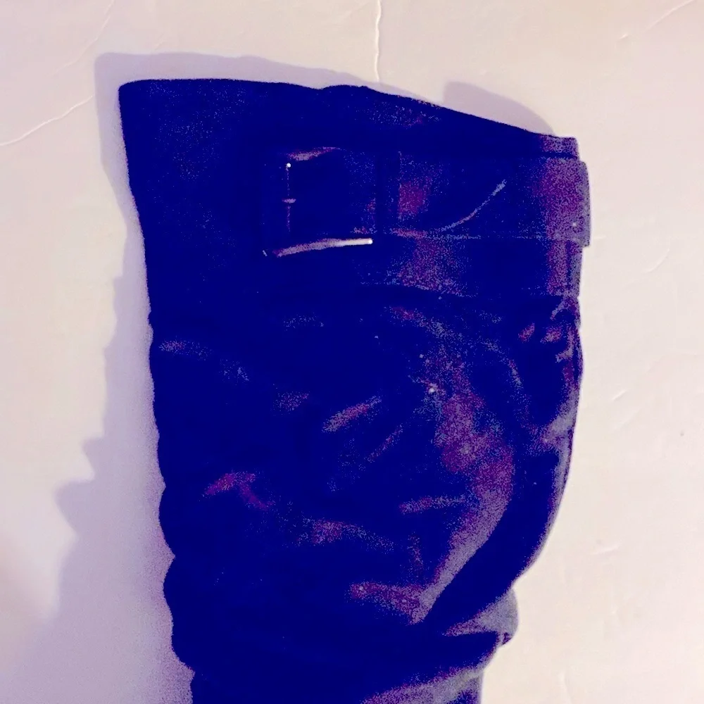 UNR8ED Skarlette Slouch Boots, NWOT,Riding, Faux Suede, Full Zip,Sz 7.5, Neutral